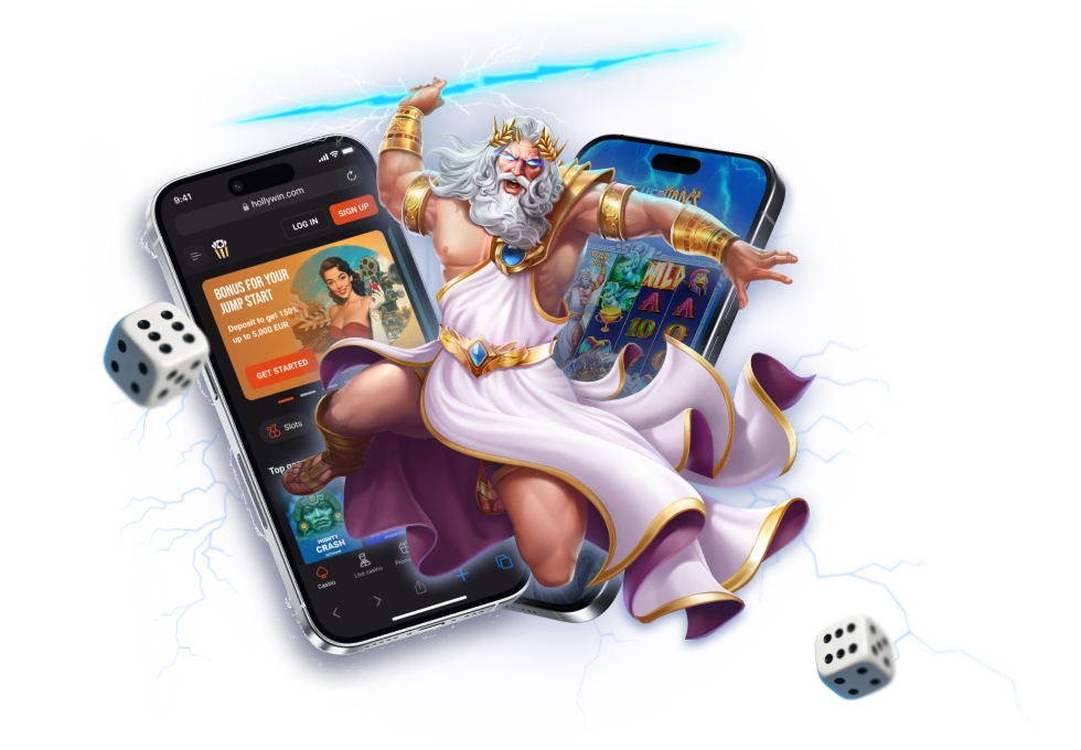 Hollywin Casino App Screenshot